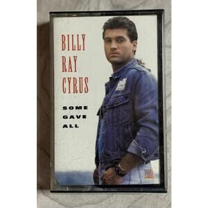 Billy Ray Cyrus Some Gave All  Cassette Tape - 1992